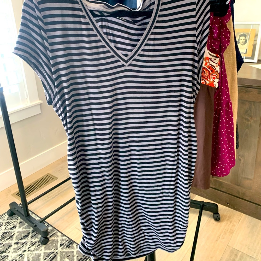 Maternity V Neck Shirt Plus size XXL